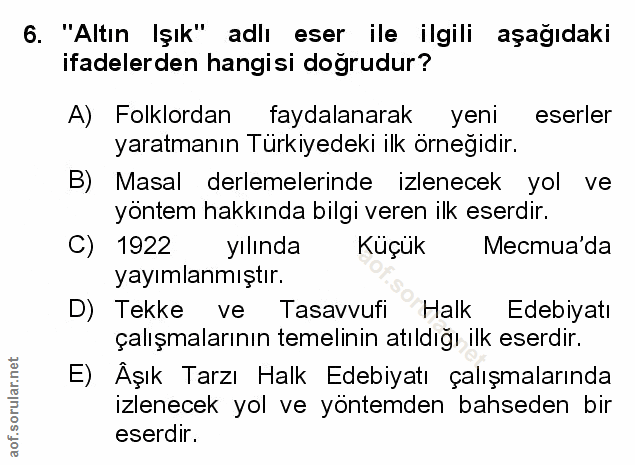 Soru 6