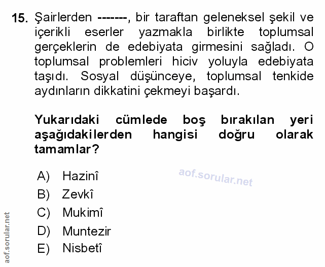 Soru 15