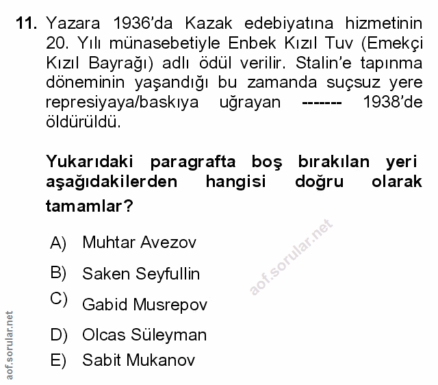 Soru 11