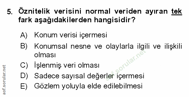 Soru 5