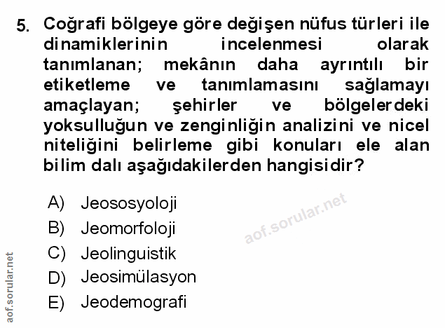 Soru 5