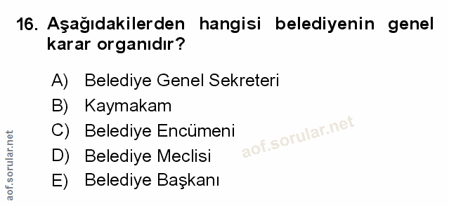 Soru 16