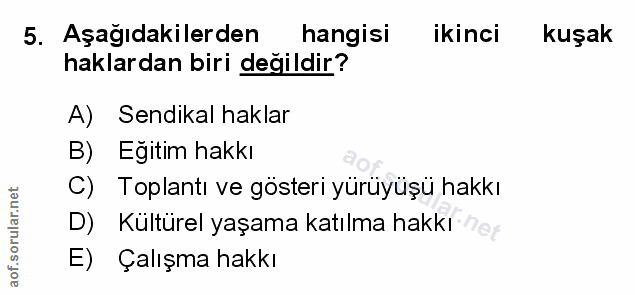 Soru 5