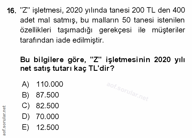 Soru 16