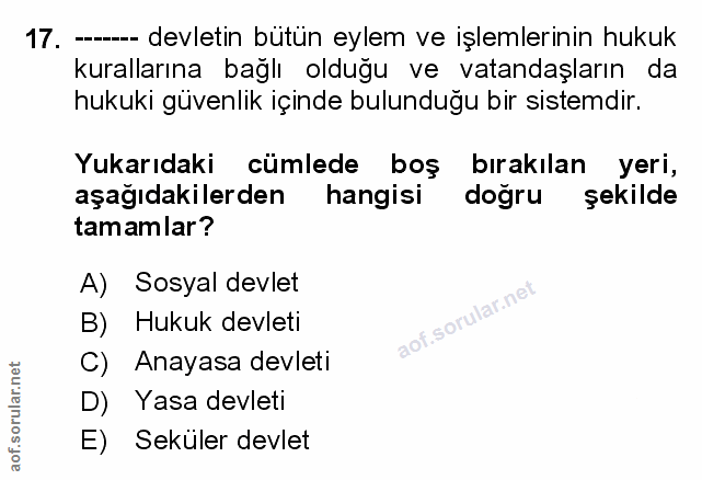 Soru 17
