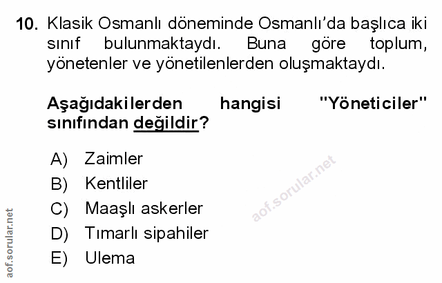 Soru 10