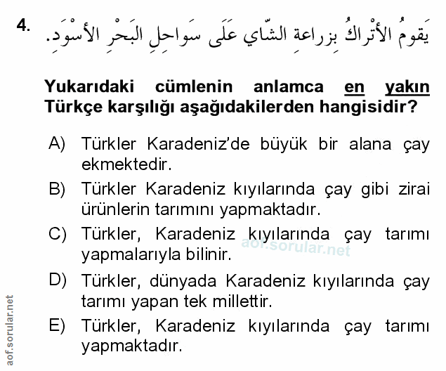 Soru 4