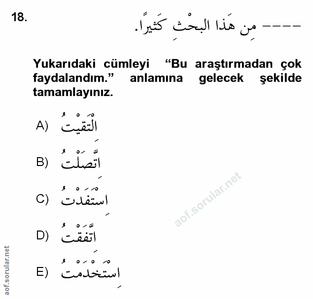 Soru 18