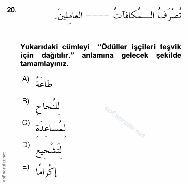 Soru 20