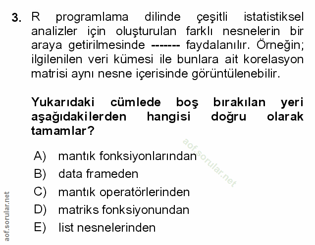 Soru 3