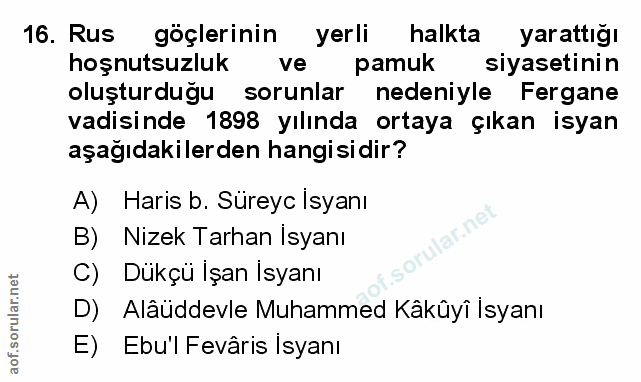 Soru 16