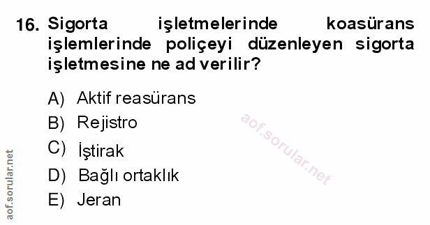 Soru 16