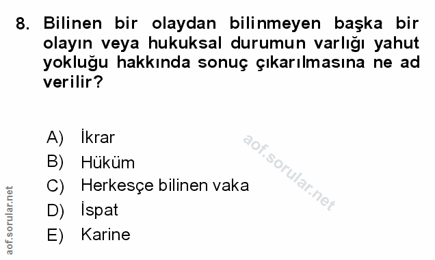 Soru 8