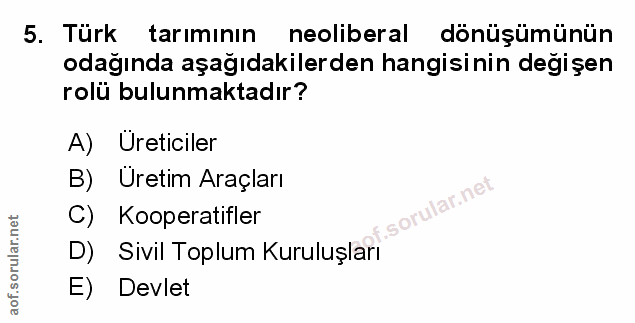 Soru 5