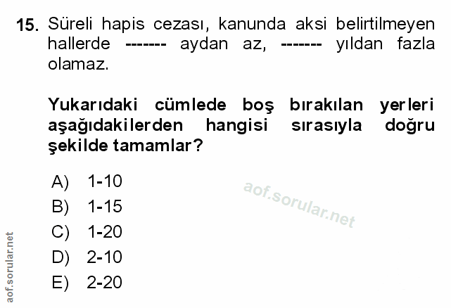 Soru 15