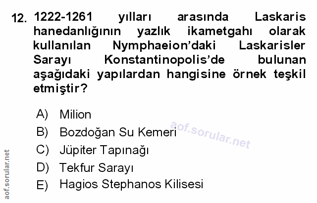 Soru 12