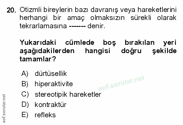 Soru 20