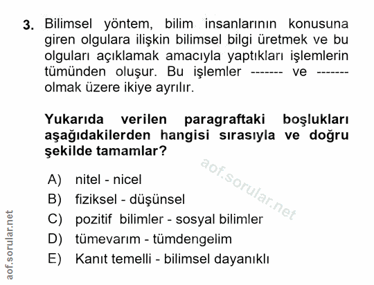 Soru 3