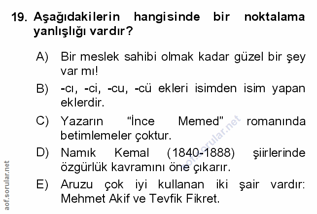 Soru 19