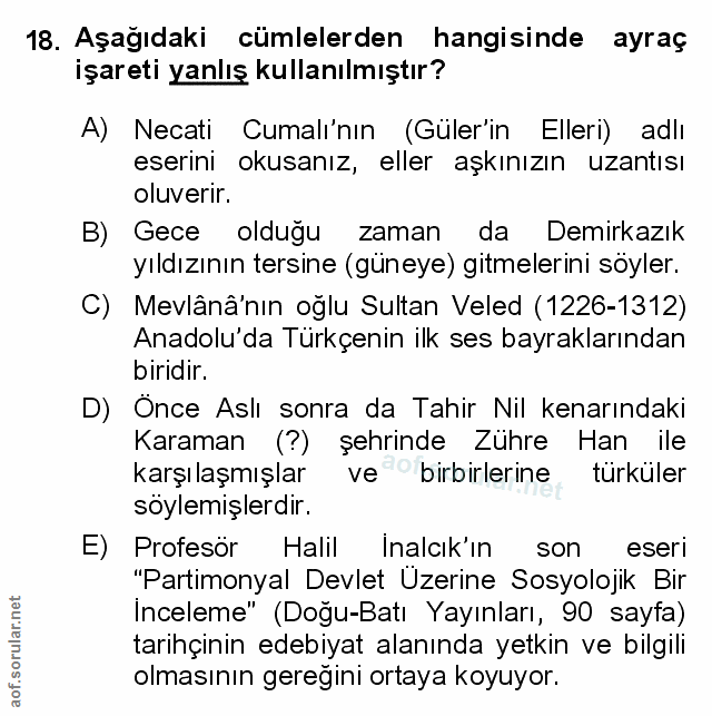 Soru 18