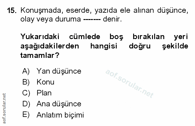 Soru 15