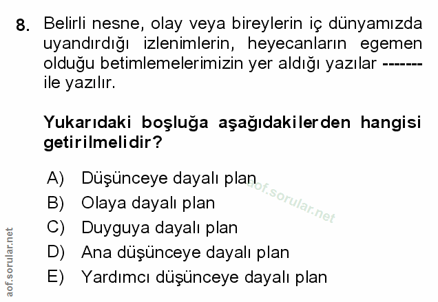 Soru 8