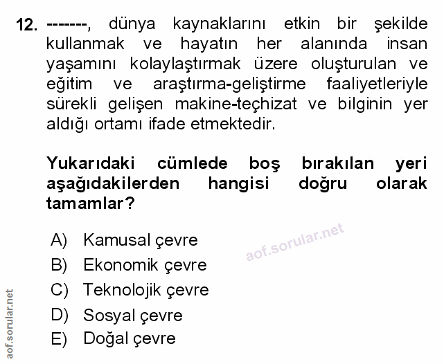 Soru 12