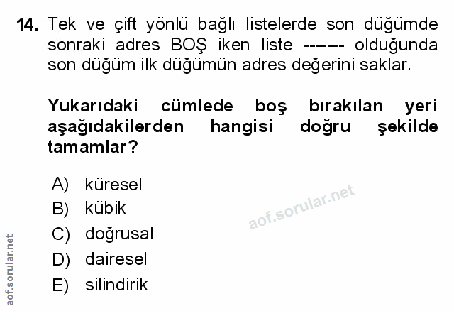 Soru 14