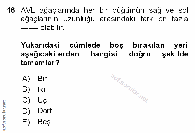 Soru 16