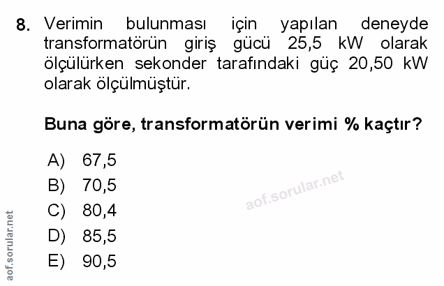 Soru 8