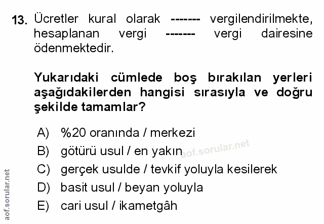 Soru 13