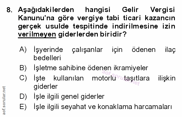 Soru 8