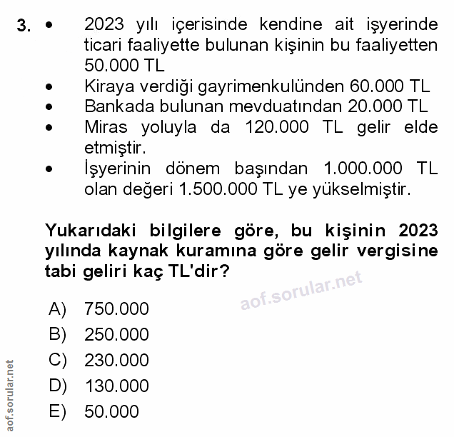 Soru 3