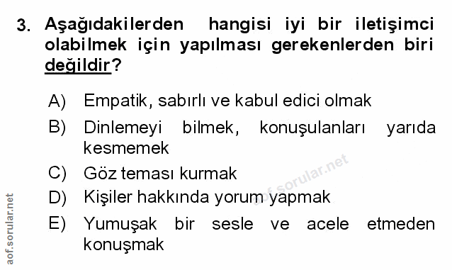 Soru 3