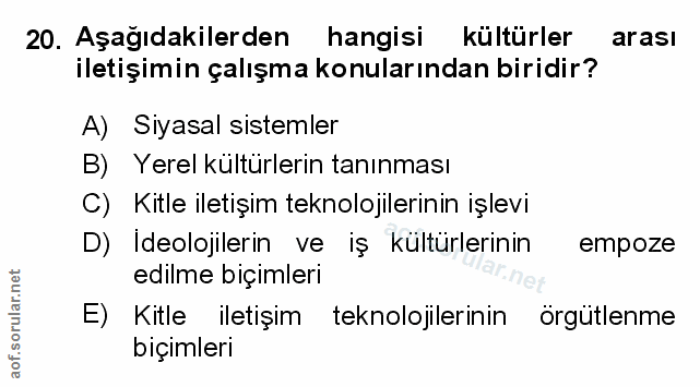 Soru 20