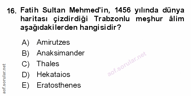 Soru 16