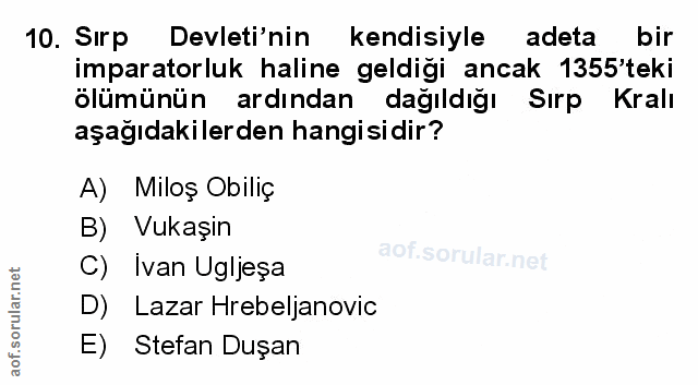 Soru 10
