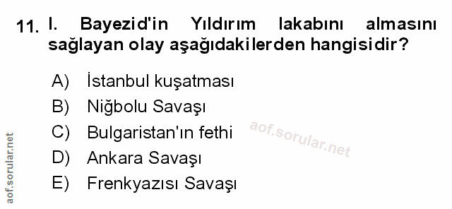 Soru 11