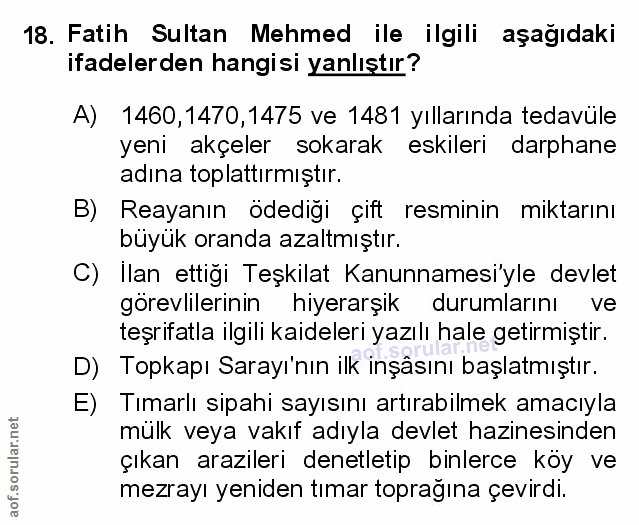Soru 18
