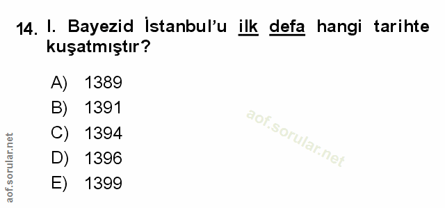Soru 14