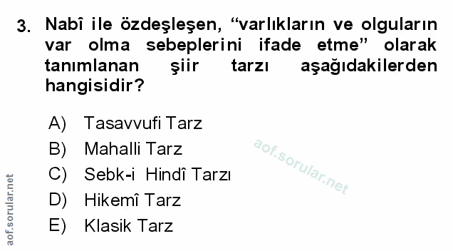 Soru 3
