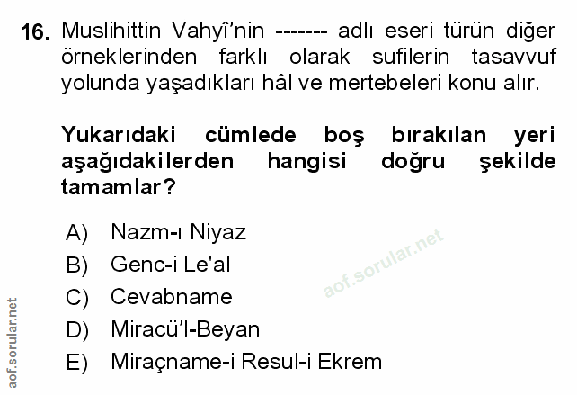 Soru 16