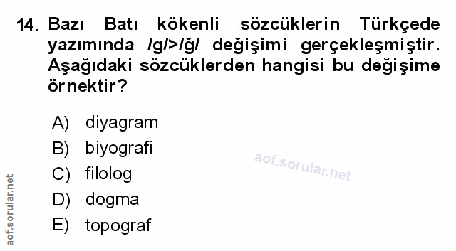 Soru 14