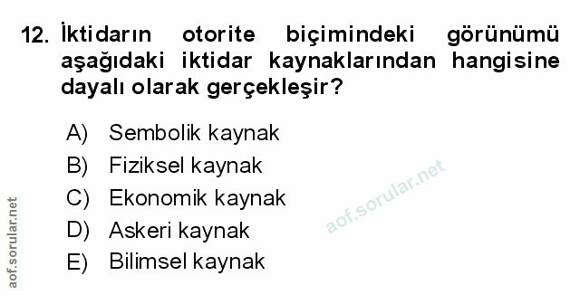 Soru 12