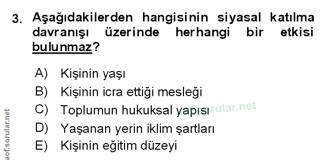Soru 3