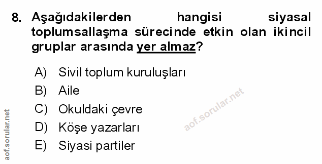 Soru 8