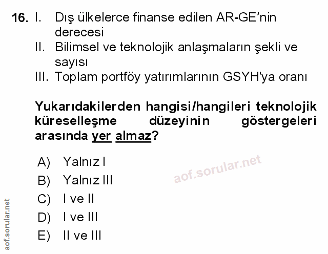 Soru 16