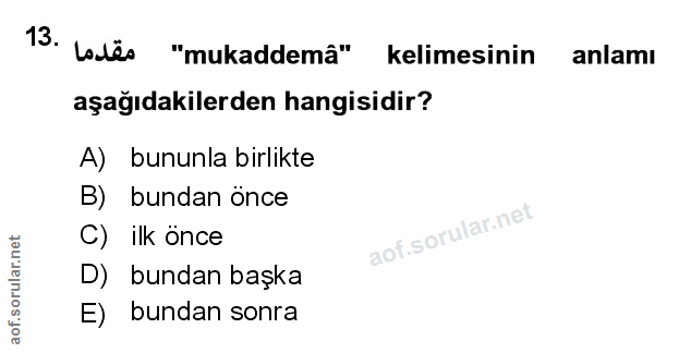 Soru 13