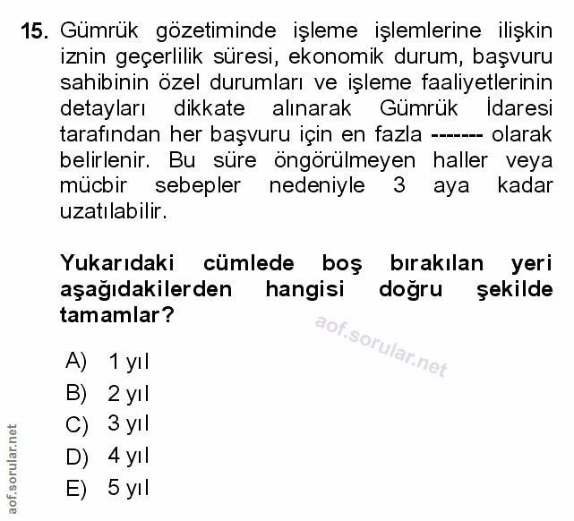 Soru 15
