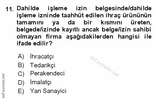 Soru 11